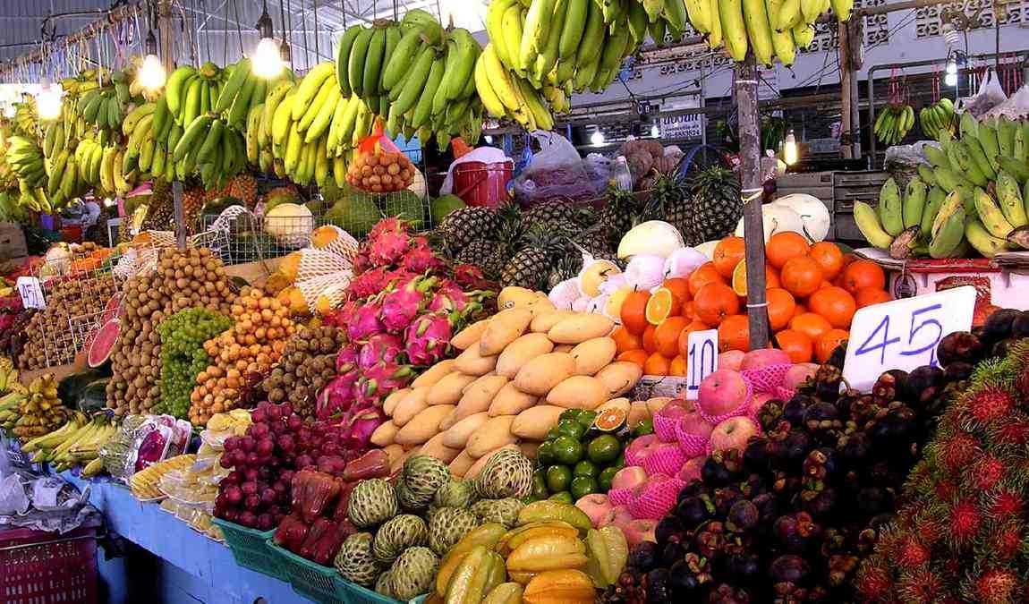 Фрукты в Паттайе