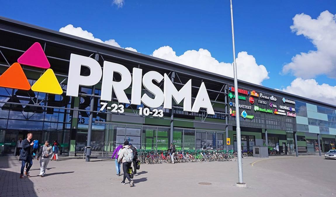 Супермаркеты, магазины, рынки Хельсинки: гипермаркет Prisma