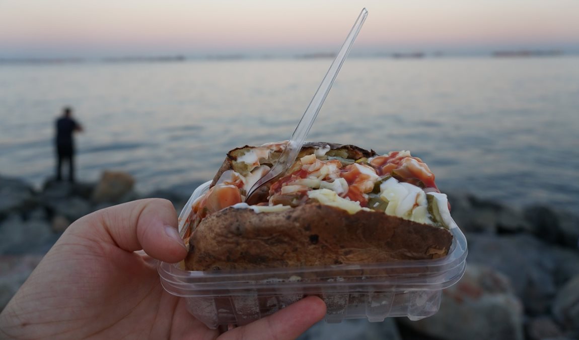 Уличная еда и фастфуд в Стамбуле Турция