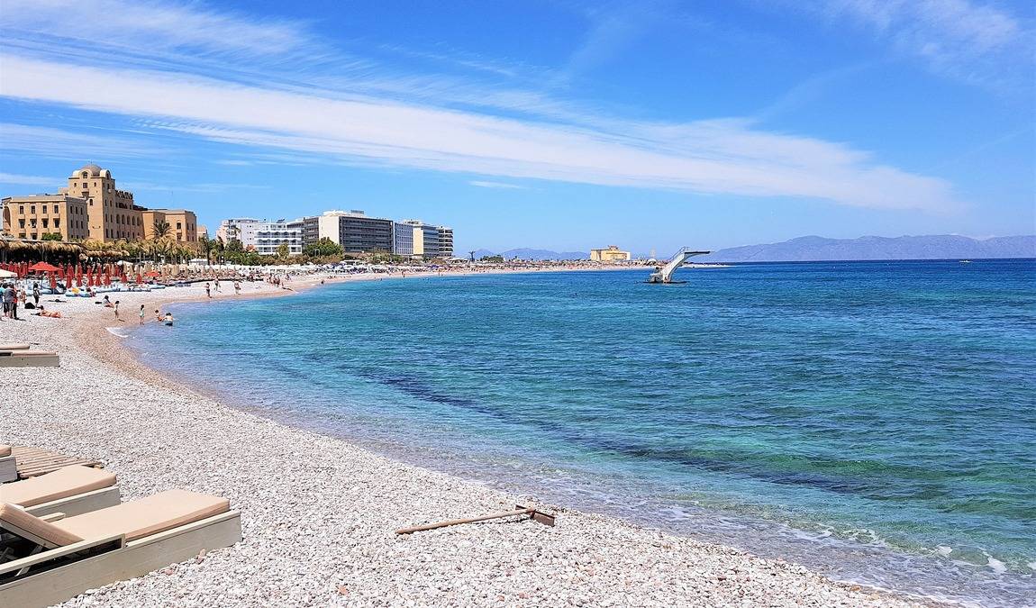 Пляжный отдых на Родосе