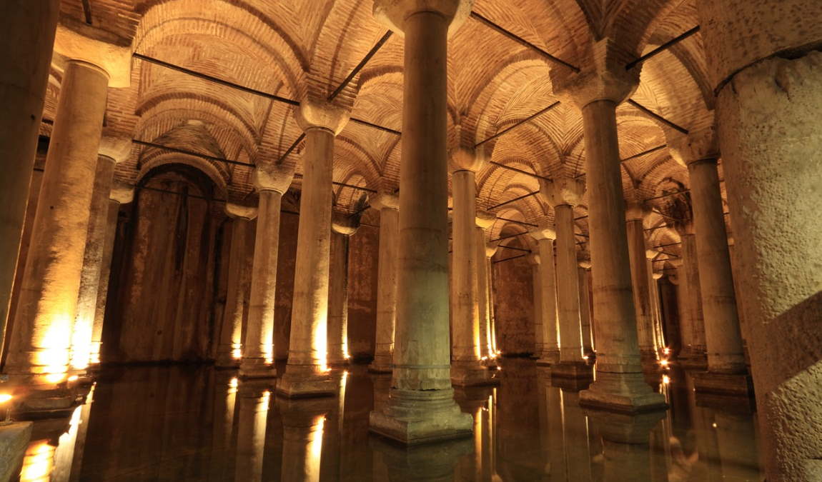 Экскурсионный отдых в Стамбуле в феврале: Цистерна Базилика