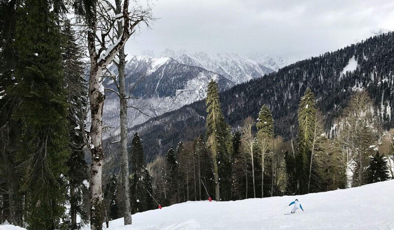 Красная Поляна в марте: встречаем весну на лыжах!