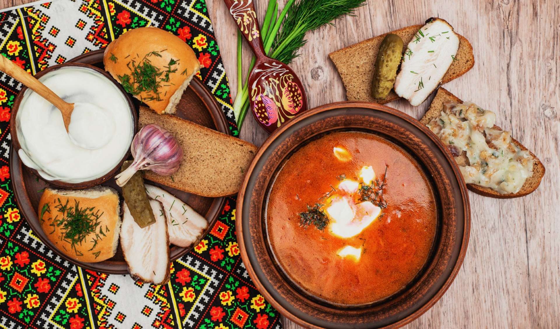 Национальная кухня Украины: от борща и сала до кути и узвара