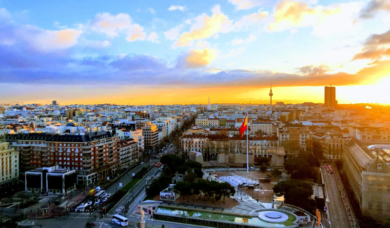 Мадрид в апреле: краски испанской весны